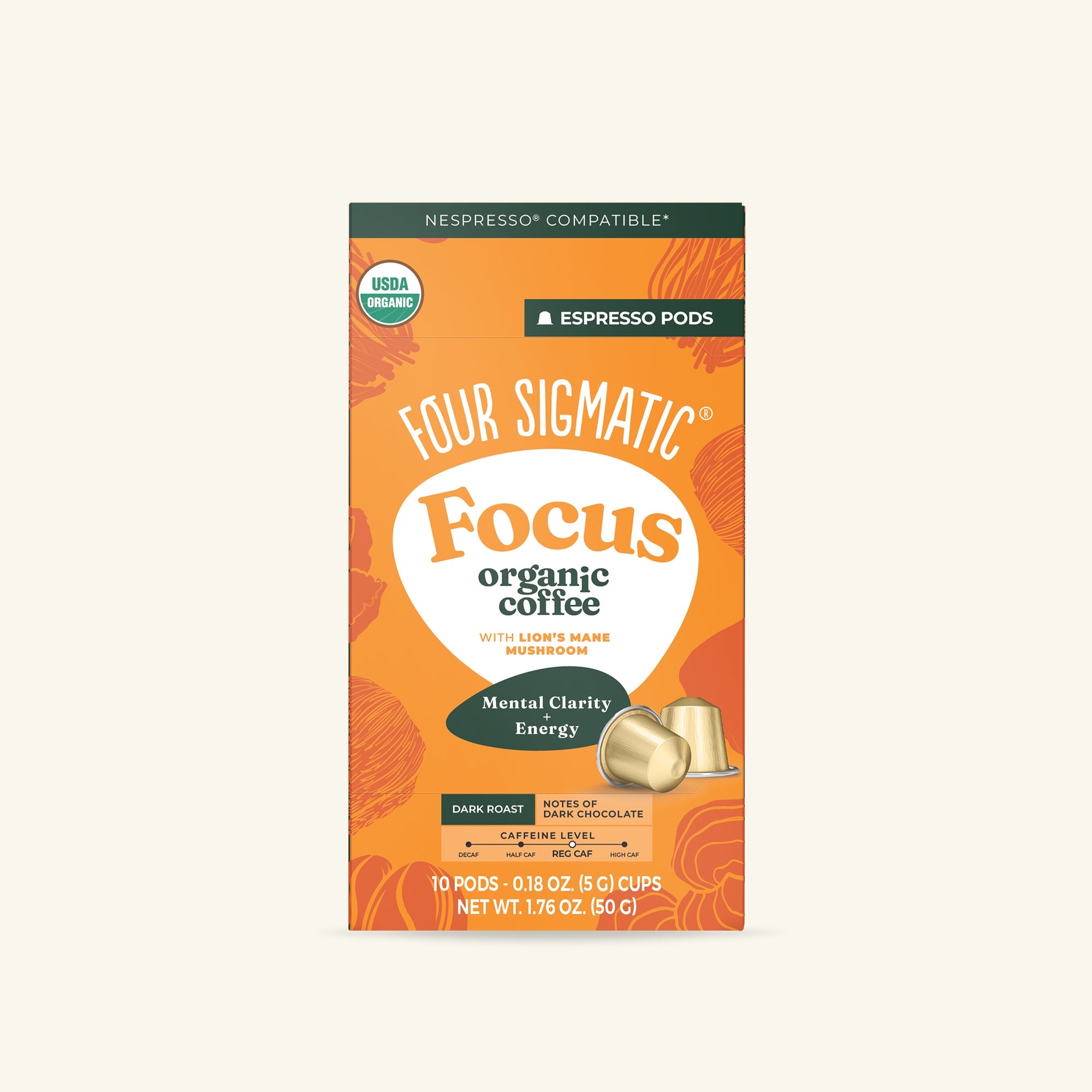 Focus Dark Roast Espresso Pods (10ct)