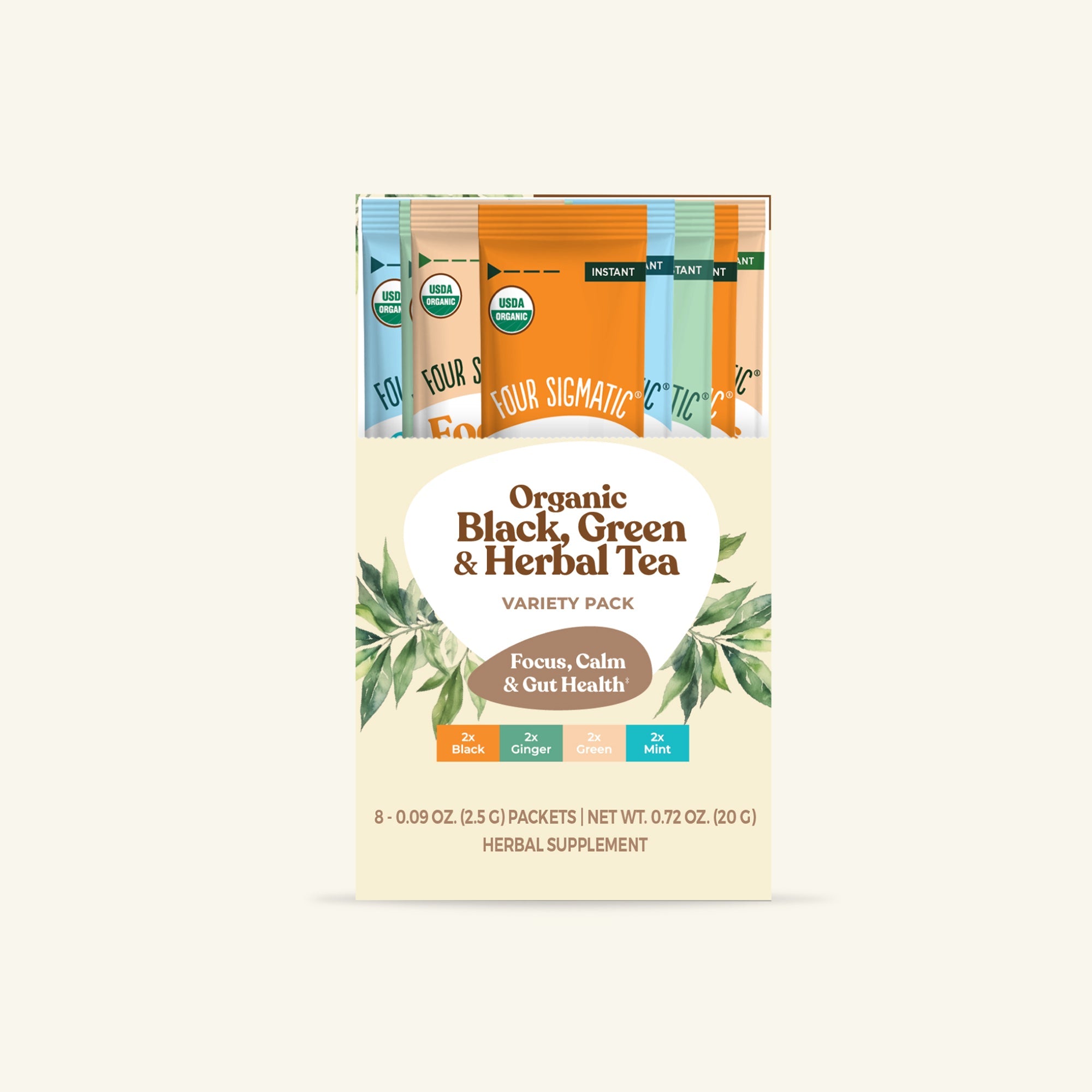 Tea Variety Pack - 8 Packets
